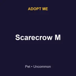 Scarecrow M | ADM | Adopt Me — Roblox, лот №216836
