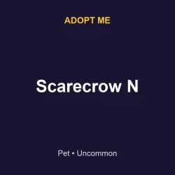 Scarecrow N | ADM | Adopt Me — Roblox, лот №216838