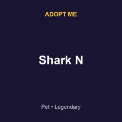 Shark N | ADM | Adopt Me — Roblox, лот №216882