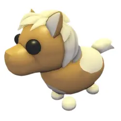 Shetland Pony Light Brown R | ADM | Adopt Me — Roblox, лот №216898