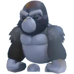 Silverback Gorilla Normal | ADM | Adopt Me — Roblox, лот №216843