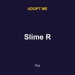Slime R | ADM | Adopt Me — Roblox, лот №216944