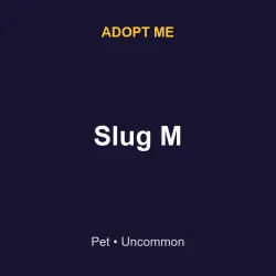 Slug M | ADM | Adopt Me — Roblox, лот №216928