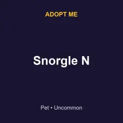 Snorgle N | ADM | Adopt Me — Roblox, лот №216952