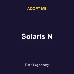 Solaris N | ADM | Adopt Me — Roblox, лот №217030