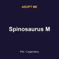 Spinosaurus M | ADM | Adopt Me — Roblox, лот №217041