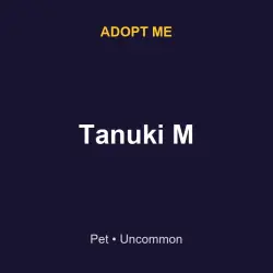 Tanuki M | ADM | Adopt Me — Roblox, лот №217086