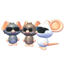 Three Blind Mice Neon | ADM | Adopt Me — Roblox, лот №217123
