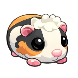 Tortoiseshell Guinea Pig NFR | ADM | Adopt Me — Roblox, лот №217130
