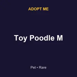 Toy Poodle M | ADM | Adopt Me — Roblox, лот №217154