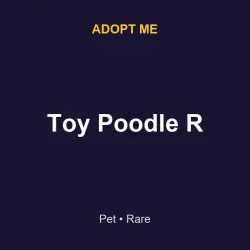 Toy Poodle R | ADM | Adopt Me — Roblox, лот №217157