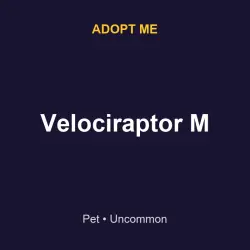 Velociraptor M | ADM | Adopt Me — Roblox, лот №217210