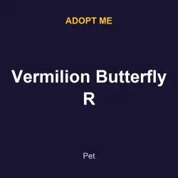 Vermilion Butterfly R | ADM | Adopt Me — Roblox, лот №217217