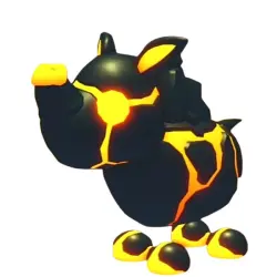 Volcanic Rhino N | ADM | Adopt Me — Roblox, лот №217227