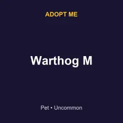 Warthog M | ADM | Adopt Me — Roblox, лот №217239