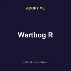 Warthog R | ADM | Adopt Me — Roblox, лот №217243
