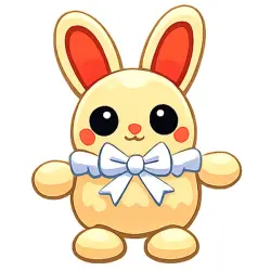 White Choccybunny MFR | ADM | Adopt Me — Roblox, лот №217261