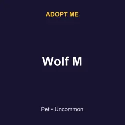 Wolf M | ADM | Adopt Me — Roblox, лот №217285