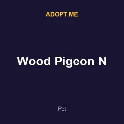Wood Pigeon N | ADM | Adopt Me — Roblox, лот №217295