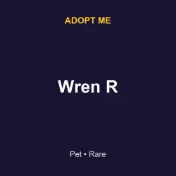 Wren R | ADM | Adopt Me — Roblox, лот №217304