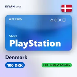 PlayStation Store Gift Cards | Denmark (DK) | 100 DKK