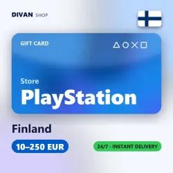 PlayStation Store Gift Cards | Finland (FI) | 10-250 EUR
