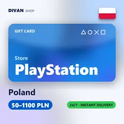 PlayStation Store Gift Cards | Poland (PL) | 50-1100 PLN