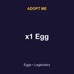 x1 Egg Legendary | ADM | Adopt Me — Roblox, лот №217350