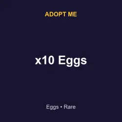 x10 Eggs | ADM | Adopt Me — Roblox, лот №217351