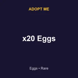 x20 Eggs | ADM | Adopt Me — Roblox, лот №217354