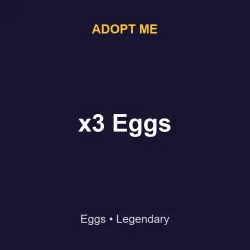 x3 Eggs | ADM | Adopt Me — Roblox, лот №217356