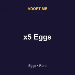 x5 Eggs Rare | ADM | Adopt Me — Roblox, лот №217357