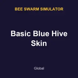 Basic Blue Hive Skin | Bee swarm simulator | Bee swarm simulator