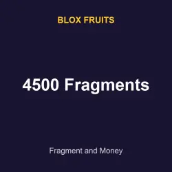 4500 Fragments | BF | Blox Fruits — Roblox, лот №217360