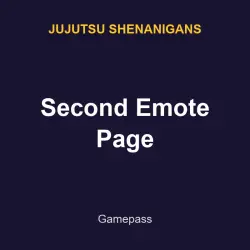 Second Emote Page | Jujutsu shenanigans | Jujutsu shenanigans