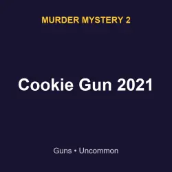 Cookie Gun 2021 | MM2 | Murder Mystery 2 — Roblox, лот №217473