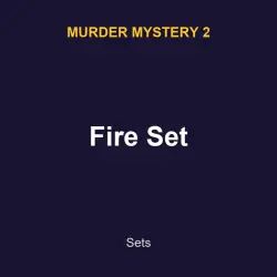 Fire Set | MM2 | Murder Mystery 2 — Roblox, лот №217483