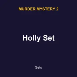 Holly Set | MM2 | Murder Mystery 2 — Roblox, лот №217504