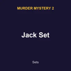 Jack Set | MM2 | Murder Mystery 2 — Roblox, лот №217509