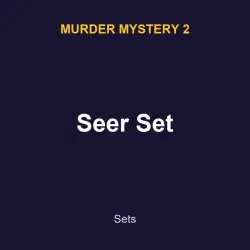 Seer Set | MM2 | Murder Mystery 2 — Roblox, лот №217531