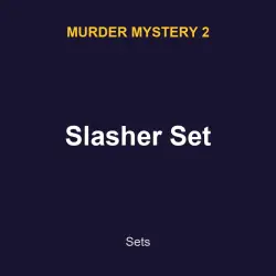 Slasher Set | MM2 | Murder Mystery 2 — Roblox, лот №217533