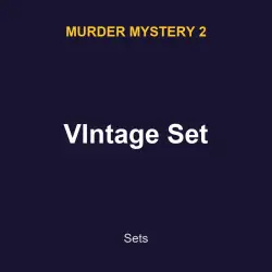 VIntage Set | MM2 | Murder Mystery 2 — Roblox, лот №217554