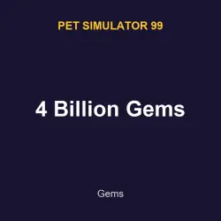 4 Billion Gems | PS99 | Pet Simulator 99