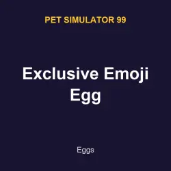 Exclusive Emoji Egg | PS99 | Pet Simulator 99