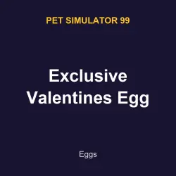 Exclusive Valentines Egg | PS99 | Pet Simulator 99
