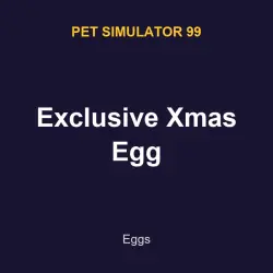 Exclusive Xmas Egg | PS99 | Pet Simulator 99