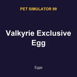 Valkyrie Exclusive Egg | PS99 | Pet Simulator 99