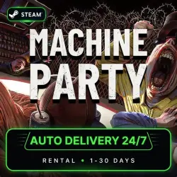MACHINE PARTY | STEAM RENTAL | AUTO DELIVERY 24/7 | 1 HOUR - 30 DAYS
