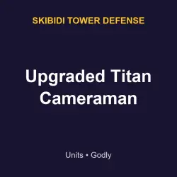 Upgraded Titan Cameraman | Skibidi tower defense | Skibidi tower defense