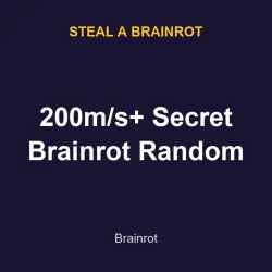 200m/s+ Secret Brainrot Random | SAB | Steal a Brainrot — Roblox, лот №217568